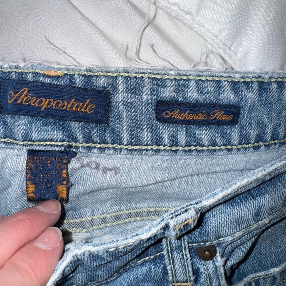 Light Blue Distressed Jeans - Picture 16 of 16